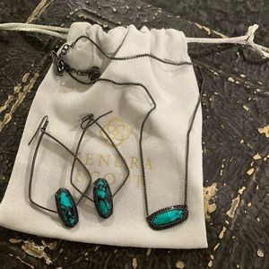 KENDRA SCOTT Earrings and Necklace Set